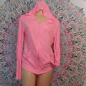 Pink full zip